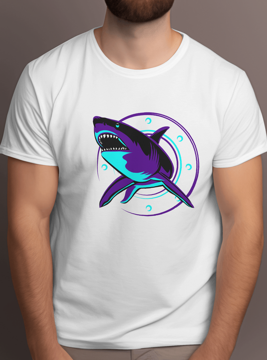 Men Shark Tshirt