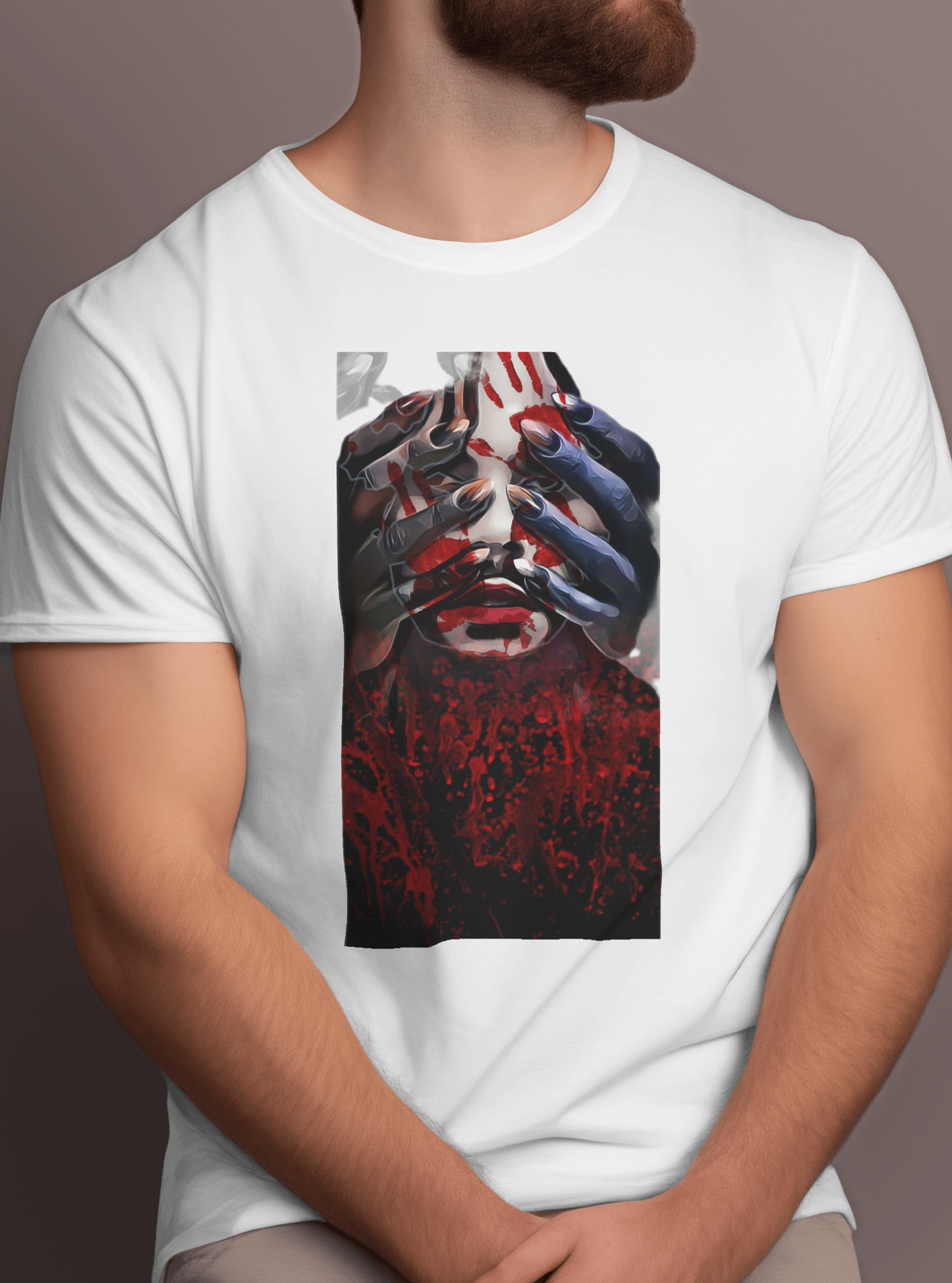 Men Horror Clown Tshirt