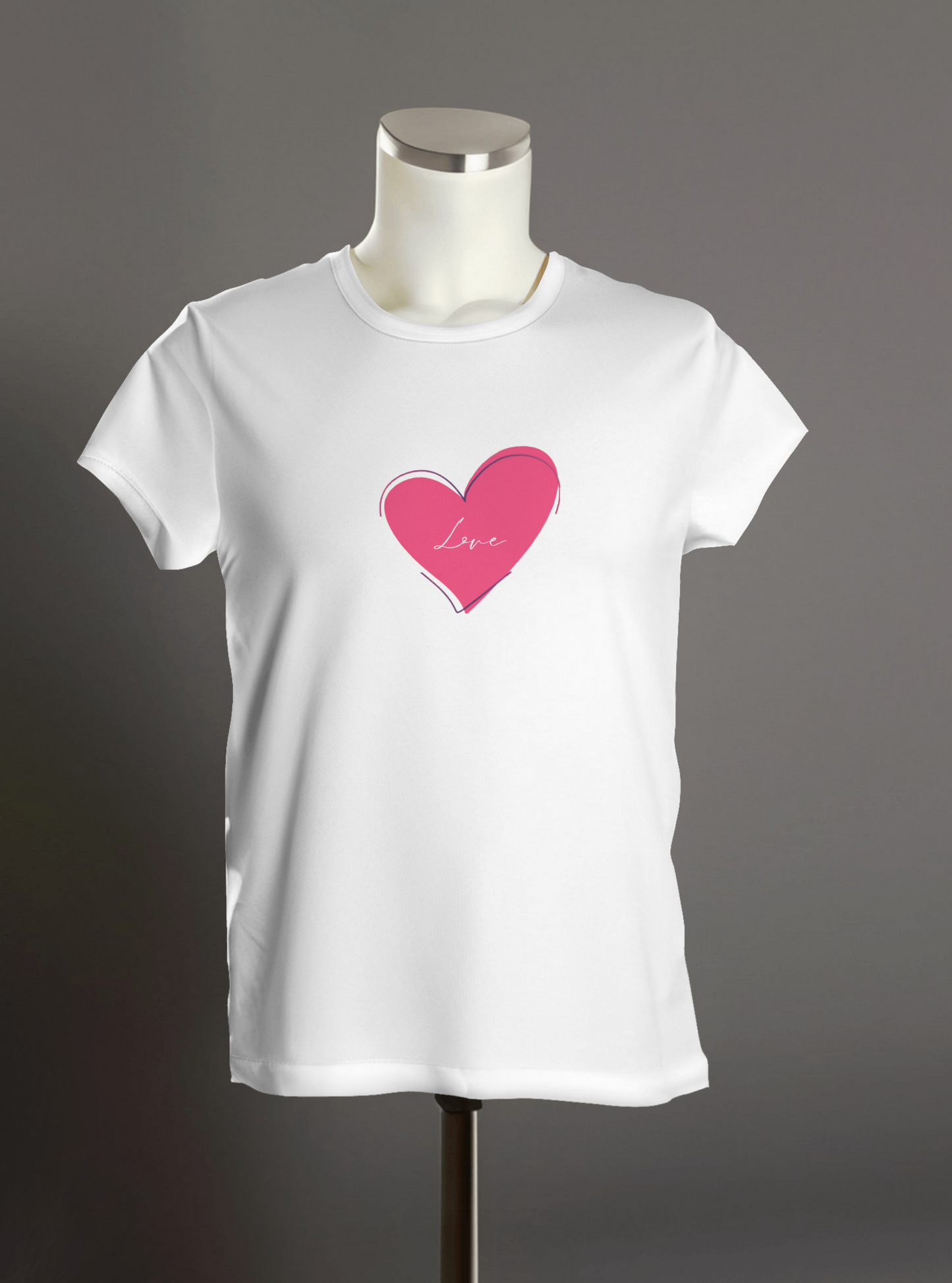 Women Heart Tshirt