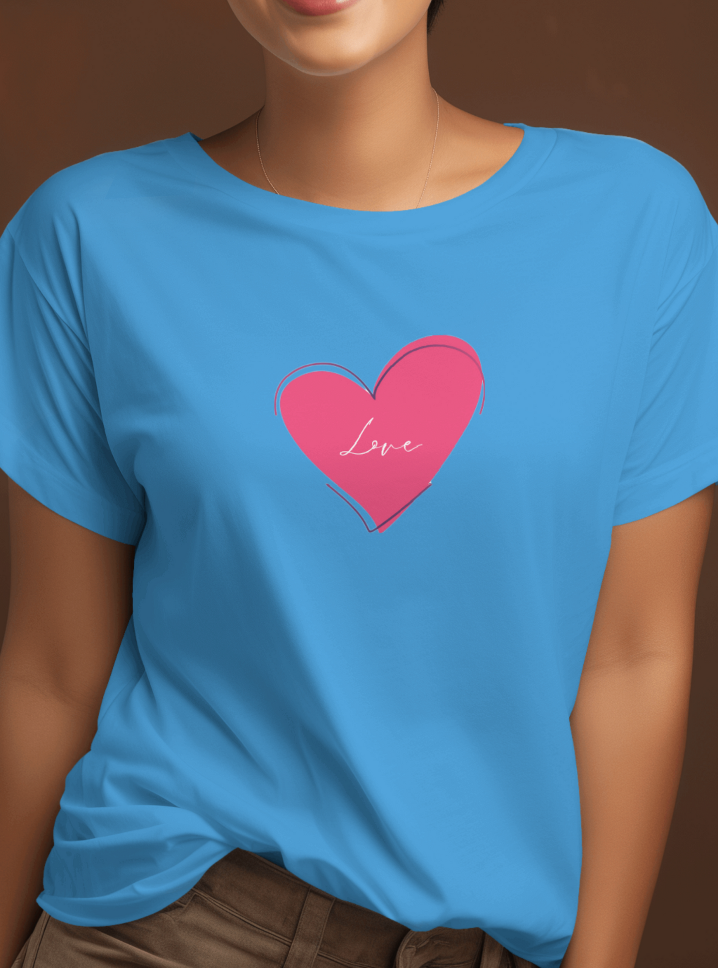 Women Heart Tshirt