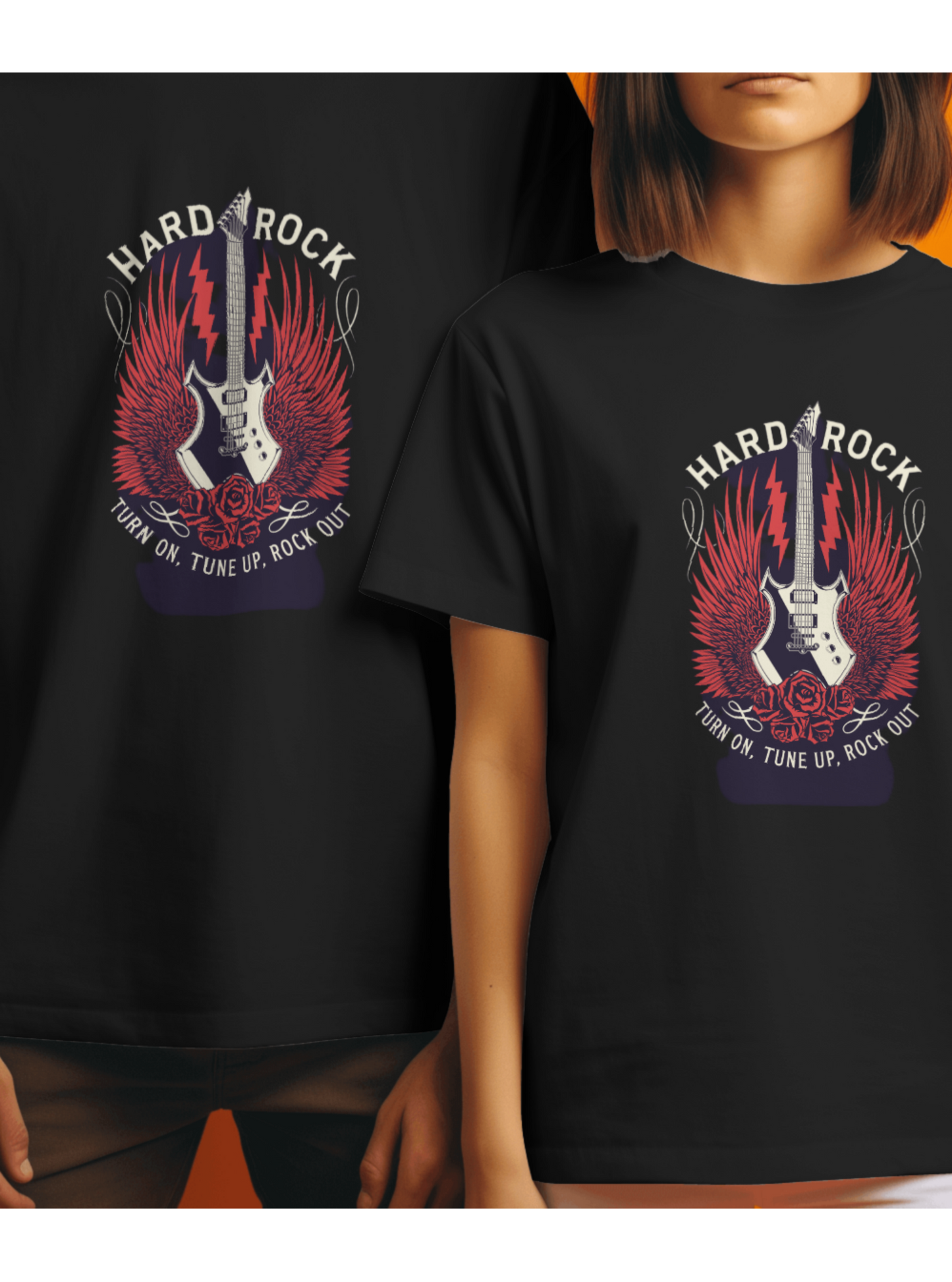 Unisex Hard Rock Tshirt