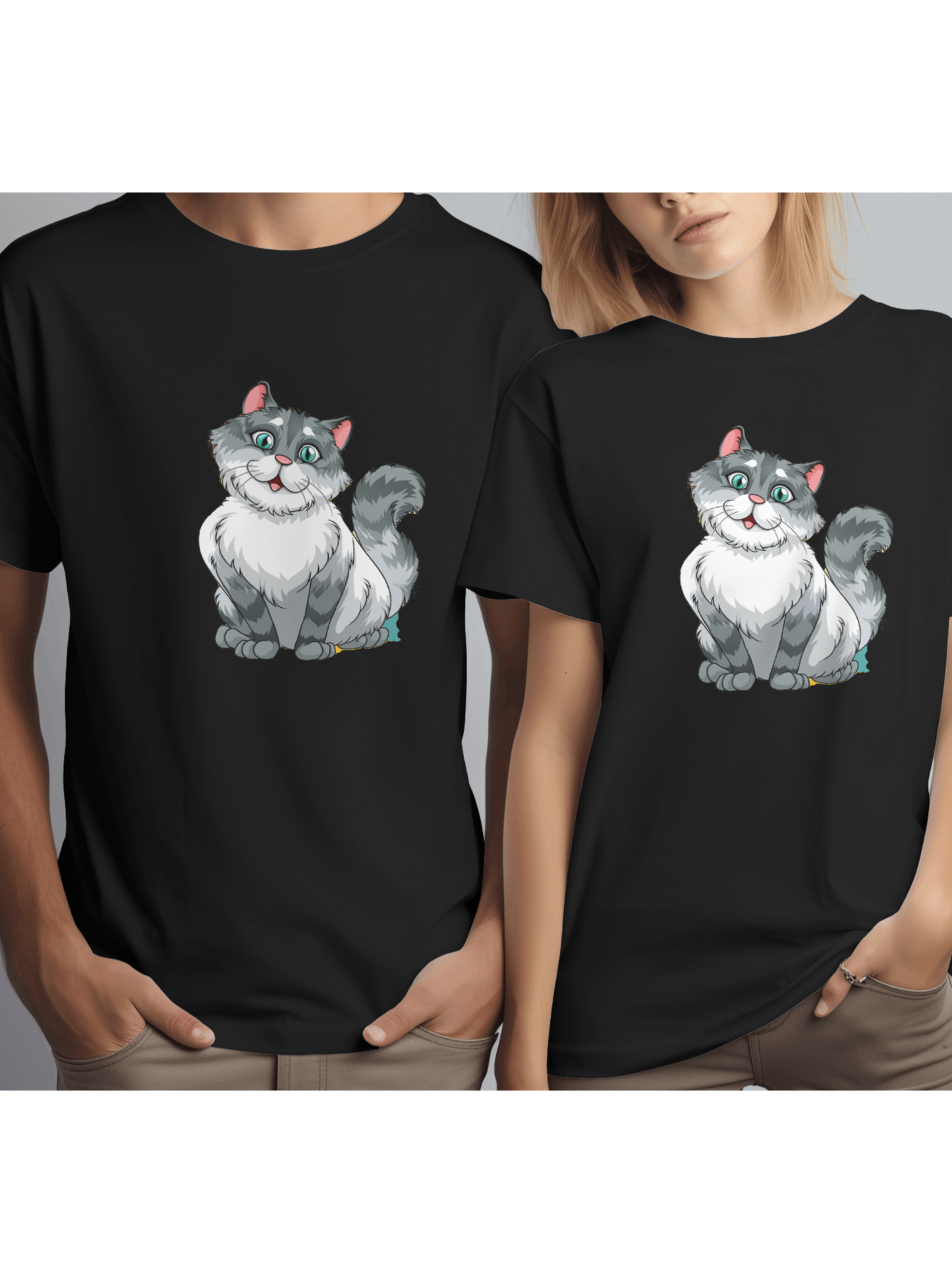 Unisex Paw Cat Tshirt