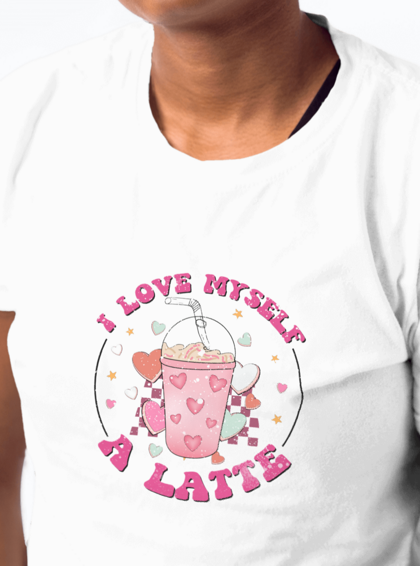 Women Latte Tshirt