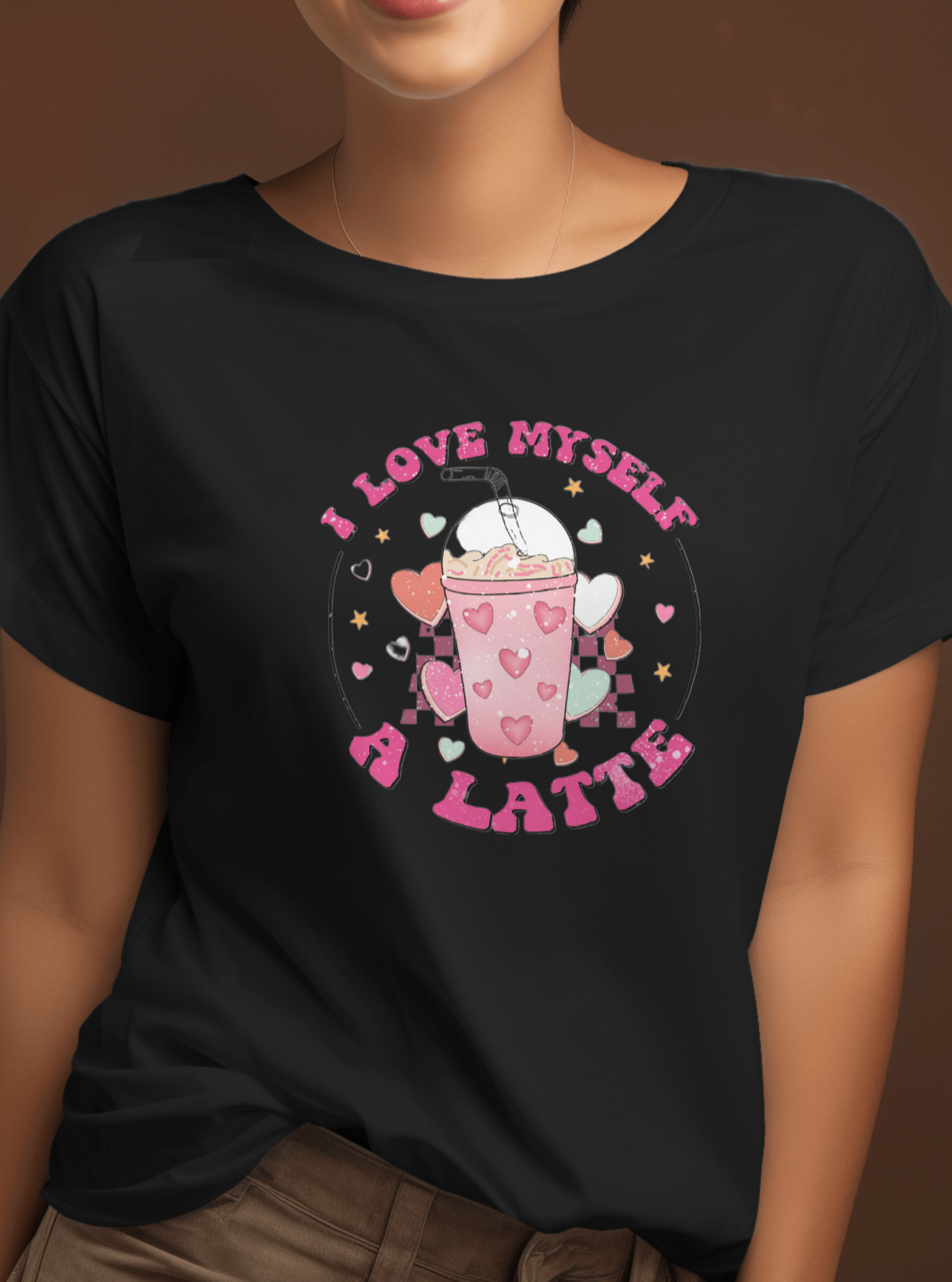 Women Latte Tshirt