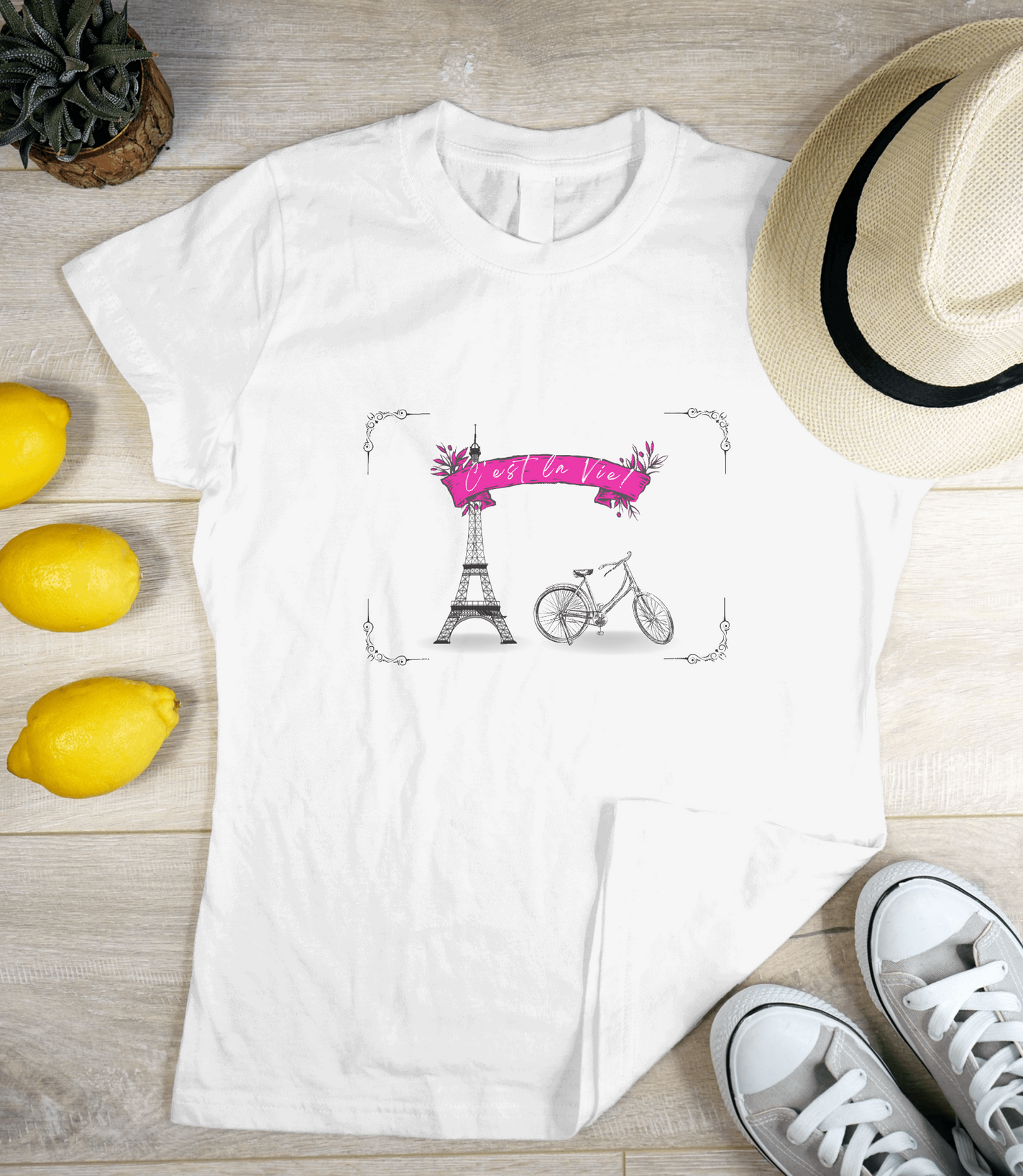 Bicycle C'est la Vie Tshirt